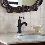 Giagni Pearl Oil-Rubbed Bronze 1-handle Single hole/4-in centerset WaterSense Bathroom Sink Faucet with Drain, LL700-VB, FINAL PRICE: $29.99 + Tax