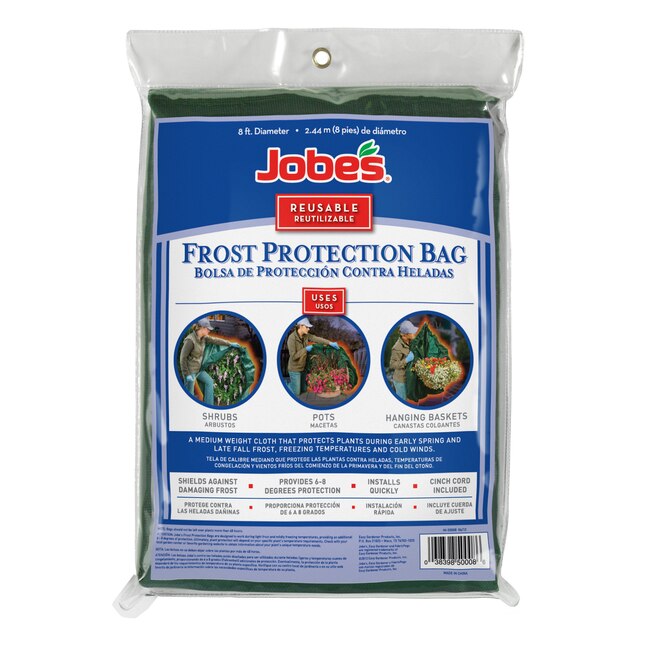 Jobes Spun Bond Material Blanket 8x8 Frost Protection Bag 8 Ft Diameter