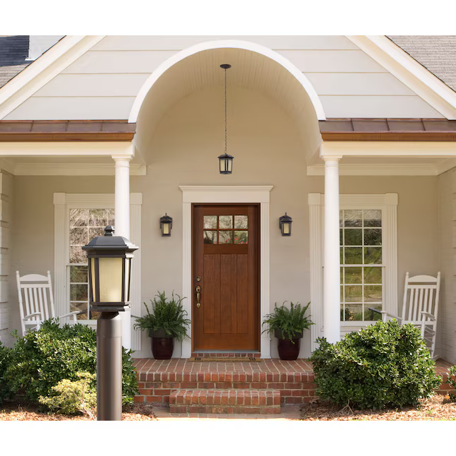 Portfolio Corrigan Dark Brass Traditional Outdoor Post Light, 18206 337134, CLEARANCE PRICE $9.99 + TAX