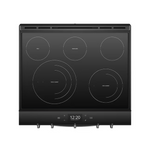Whirlpool 30-in Glass Top 5 burners 6.4-cu ft Air Fry Slide-In Electric Range (Black), WEE750H0HB/5 *JR2508, Retail: $2,299.00, FINAL PRICE: $1,199.99 + TAX