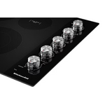 KitchenAid 30-in 5 burners Smooth Surface (Radiant) Black Electric Cooktop, KCES550HBL/00 *JR2508, Retail: $1,599.00, FINAL PRICE: $849.99 + TAX