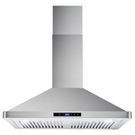 Cosmo 30-in Ducted 380-CFM Stainless Steel Wall-Mounted Range Hood, COS-63175S *JR2509, Retail: $279.99, FINAL PRICE: $149.99 + TAX