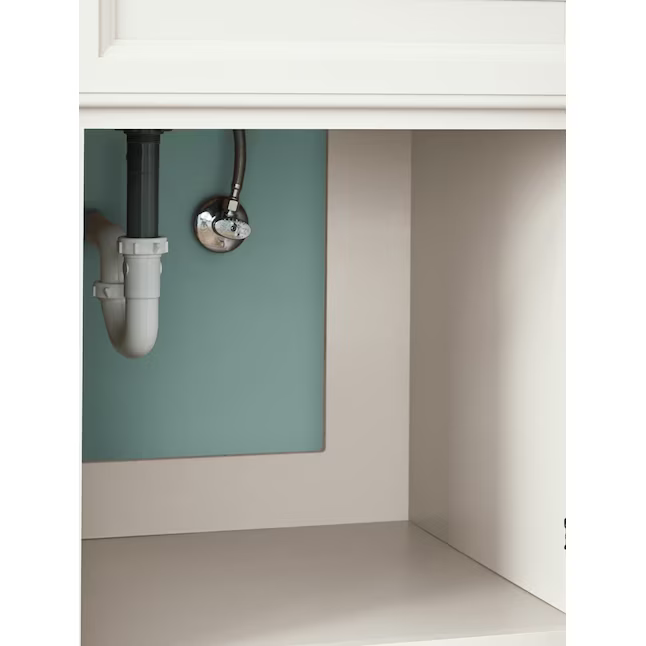 Diamond NOW Calhoun 30-in White Bathroom Vanity Base Cabinet without Top, 39D VSDB30 791573 *HD2409, Retail: $349, FINAL PRICE: $199.99 + TAX