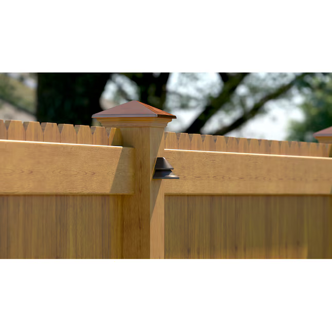 Kichler 180-Lumen 2-Watt Olde Bronze Low Voltage Hardwired LED Outdoor Step Light (3000 K), Item #884510 Model #28321, JR2201