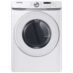 Samsung 7.5 cu. ft. Extra Large Stackable Vented Electric Dryer with Sensor Dry in White, DVE45T6020W/A3, Retail: $999.00, Final Price: $599.99 + Tax