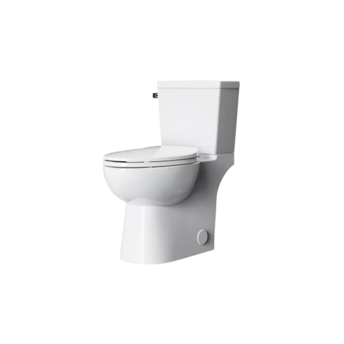 A20211 White Elongated Chair height Soft Close 2-piece Toilet 12-in Rough-In WaterSense 1.28 GPF