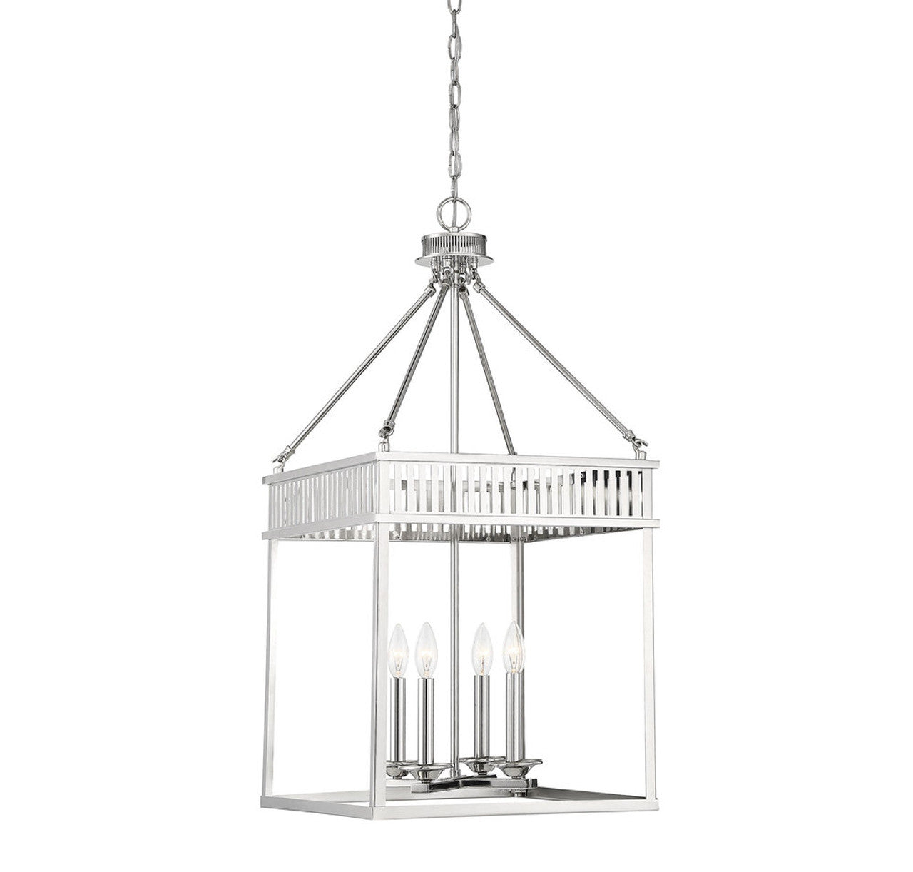 LQ WILLIAM 4 Light FOYER, 3-3104-4-109, Loc: Rug-4, Final: $100.00, SPECIAL CLEARANCE 20% OFF: $80.00 + Tax
