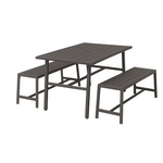 48.03-in Brown Steel Rectangle Picnic Table, D1069SM-3PC, 3654251 , Retail: $299.00, Final Price: $179.00 + Tax