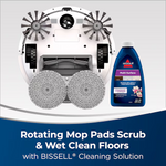 BISSELL SpinWave Robot Auto Charging Robotic Vacuum and Mop, 2859 #3757209 *HD2507, Retail: $399.99, FINAL PRICE: $239.99 + TAX