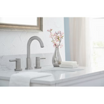 Alpine Reserve Harlow Brushed Nickel Widespread 2-handle WaterSense High-Arc Residential Handle Bathroom Sink Faucet with Drain, 67693W-6104 #702753 *JR2509, Retail: $Exclusive, FINAL PRICE: $59.99 + TAX
