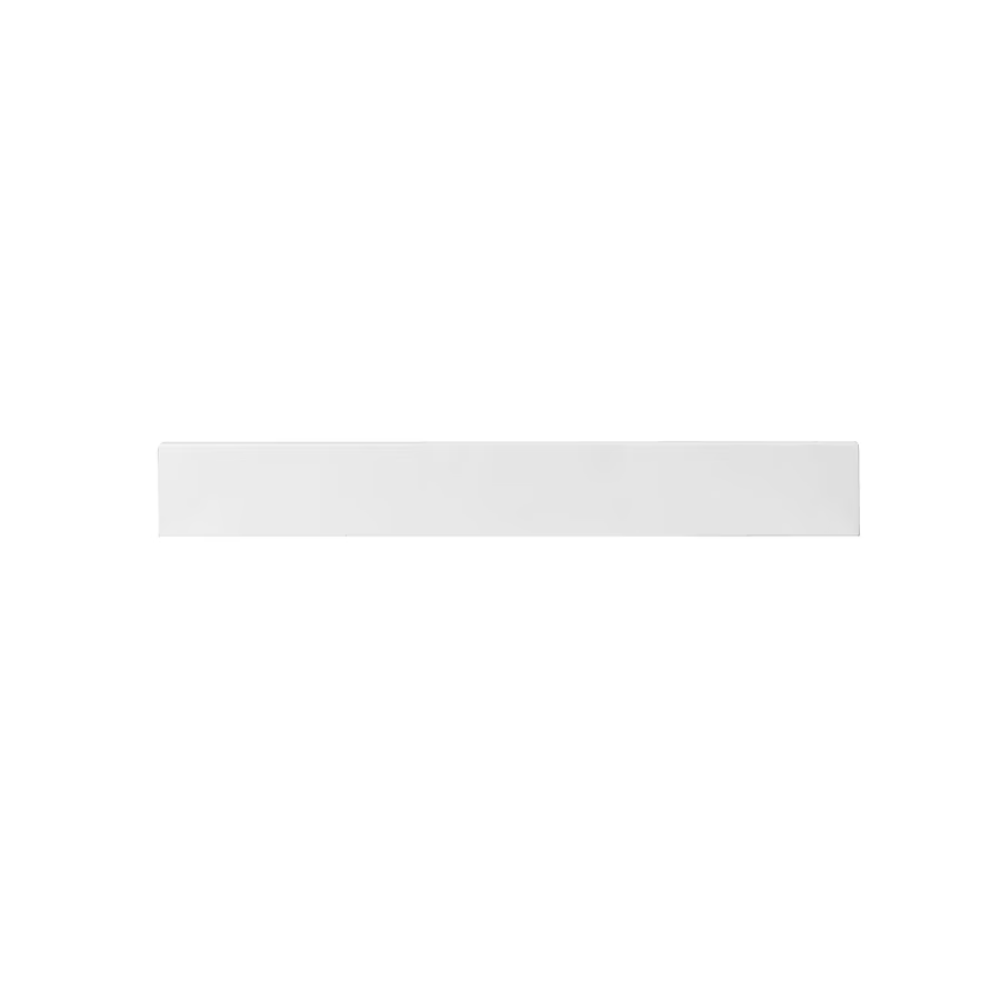 Alpine Reserve 4-in H x 21-in L x 0.75-in D Pure White Engineered Stone Sidesplash, PU-21WHT-907-SS, FINAL PRICE: $29.99 + Tax