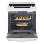 Whirlpool 30-in Glass Top 4 burners 4.8-cu ft Slide-In Electric Range (White), WEE515SALW/2 *JR2506, Retail: $1,849.00, FINAL PRICE: $799.99 + TAX