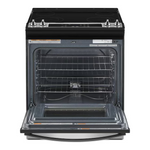 Whirlpool 30-in Glass Top 4 burners 4.8-cu ft Slide-In Electric Range (Stainless Steel), WEE515SALS/2 *JR2506, Retail: $1,899.00, FINAL PRICE: $799.99 + TAX