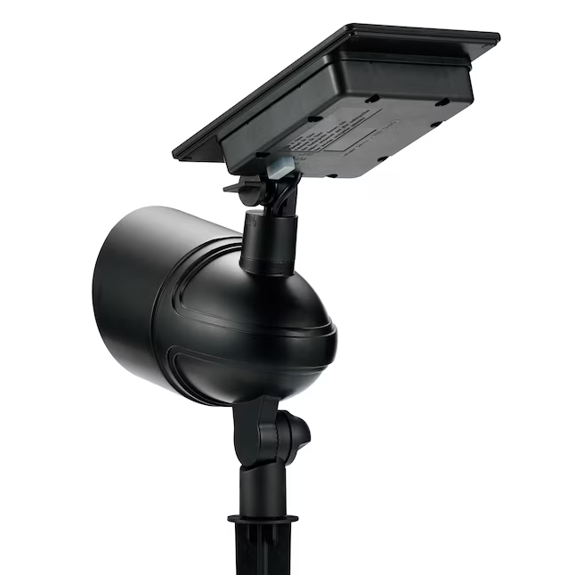 Harbor Breeze Color-Changing 120-Lumen Black Solar LED Flood Light, SS75C-LF120C-BK-T15 4108944, Retail: $29.98, FINAL PRICE: $17.99 + TAX