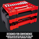 CRAFTSMAN VERSASTACK 230-Piece Standard (SAE) and Metric with Hard Case, CMMT45305 *HD2507, Retail: $219.00, FINAL PRICE: $129.99 + TAX