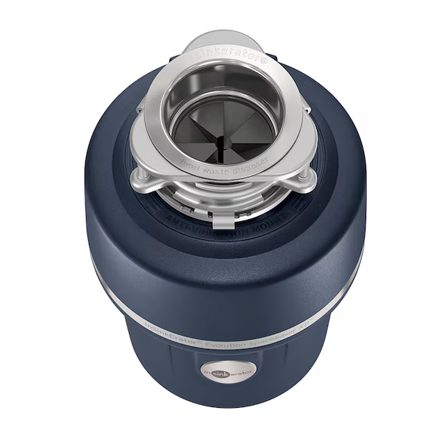 InSinkErator Evolution SpaceSaver 5/8-HP Continuous Feed Noise Insulation Garbage Disposal, SPACE SAVER, *JR2401