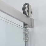 OVE Decors Sedona Satin Nickel 58-in to 60-in x 59-in Semi-frameless Sliding Bathtub Door, 923231 SEDONA-SNTD *HD2405, Retail: $879.00