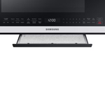 Samsung Bespoke 2.1-cu ft 29.88-in Over-the-Range Microwave with Sensor Cooking (White Glass), ME21B706B12 *JR2507, Retail: $529.00, FINAL PRICE: $329.99 + TAX