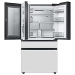 Samsung Bespoke Standard-Depth Beverage Center 28.8-cu ft 4-Door French Door Refrigerator with Dual Ice Maker with Water Dispenser (Morning Blue with White Glass Panels), RF29BB86004M *BG, MSRP: $3,399.00, FINAL PRICE: $1,499.99 + TAX