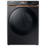 Samsung - 7.5 cu. ft. Smart Electric Stackable Vented Dryer with Steam Sanitize+ and Sensor Dry in Brushed Black, DVE50BG8300V/A3, Retail: $1,199.00, Final Price: $599.99 + Tax