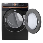Samsung - 7.5 cu. ft. Smart Electric Stackable Vented Dryer with Steam Sanitize+ and Sensor Dry in Brushed Black, DVE50BG8300V/A3, Retail: $1,199.00, Final Price: $599.99 + Tax