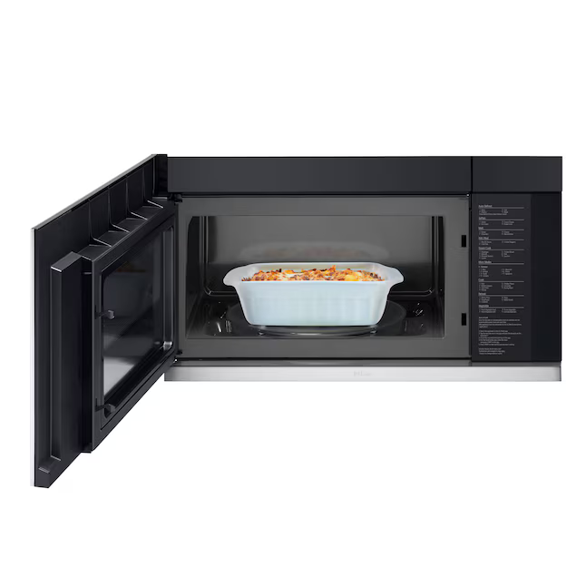 LG ExtendaVent 2.1-Cu. Feet 29.88-Inches Over-the-Range Microwave with Sensor Cooking ( PrintProof Stainless Steel ), MVEL2137F *JR2502