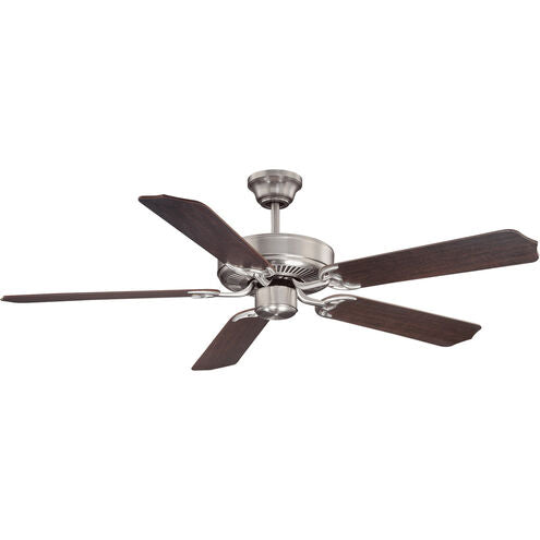 52-FAN-5CN-SN Builder Specialty 52-inch Ceiling Fan SATIN NICKEL, MSRP: $136.80, CLEARANCE DISCOUNT! LOC: C