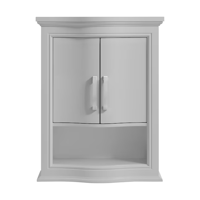 Alpine Reserve Yorkshire 24-in Light Gray Wall Cabinet, 1412WC-24-242, FINAL PRICE: $49.99 + Tax
