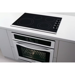 Frigidaire 36-in 5 burners Smooth Surface (Radiant) Black Electric Cooktop, FFEC3625UB/C *JR2508, Retail: $999, FINAL PRICE: $569.99 + TAX