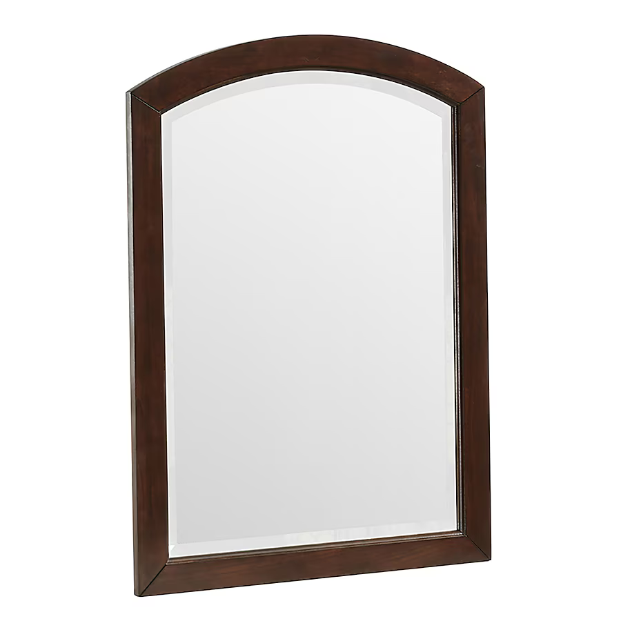 Style Selections Morecott 22-in x 30-in Arch Bathroom Vanity Mirror (Chocolate), 1142MR-22-220 819966 *HD2410, Retail: $89.98, FINAL PRICE: $49.99 + TAX