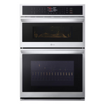 LG 30-in Self-cleaning Air Fry Smart Compatible Microwave Wall Oven Combo (PrintProof Stainless Steel), WCEP6423F/00 *JR2508, Retail: $3799, FINAL PRICE: $1,599.99 + TAX