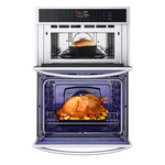 LG 30-in Self-cleaning Air Fry Smart Compatible Microwave Wall Oven Combo (PrintProof Stainless Steel), WCEP6423F/00 *JR2508, Retail: $3799, FINAL PRICE: $1,599.99 + TAX