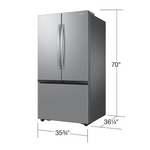 Samsung - 32 cu. ft. 3-Door French Door Smart Refrigerator with Dual Auto Ice Maker - Stainless Steel, RF32CG5100SR/AA *BE, MSRP: $2,099.00, FINAL PRICE: $999.99 + TAX