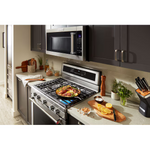 KitchenAid 2-cu ft Over-the-Range Microwave with Sensor Cooking (Stainless Steel with PRINTSHIELD Finish), KMHS120KPS/00 *JR2509, Retail: $819.00, FINAL PRICE: $499.99 + TAX