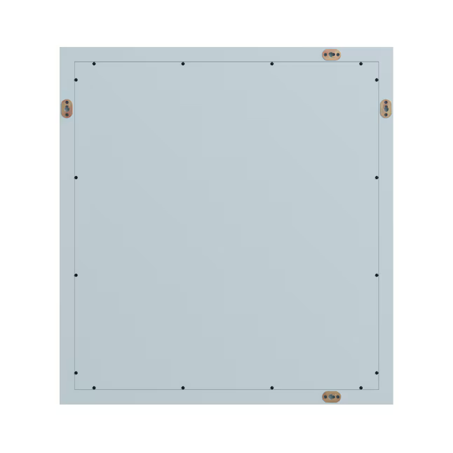 Alpine Reserve Canterbury 28-in x 32-in Framed Bathroom Vanity Mirror (Light Blue), 1227MR-28-287, FINAL PRICE: $49.99 + Tax