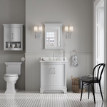 Alpine Reserve Yorkshire 22-in x 30-in Framed Bathroom Light Gray Mirror, 1412MR-22-242, FINAL PRICE: $39.99 + Tax