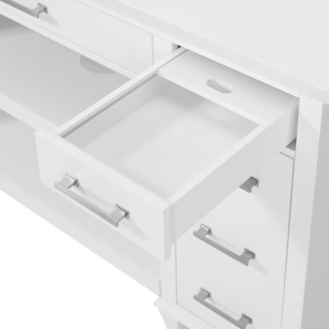 Alpine Reserve Brookview 48-in White ADA Vanity with White Engineered Stone Top, 1789VADA-48-201-901-UM, FINAL PRICE: $599.99 + Tax