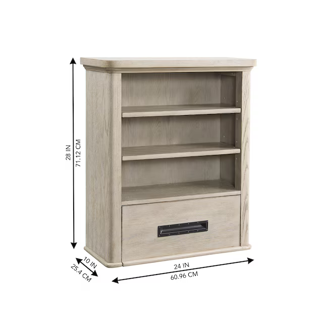 Alpine Reserve Larsen 24-inch Cerused Natural Oak Soft Close Bathroom Wall Cabinet, 1694WC-24-274, FINAL PRICE: $49.99 + Tax