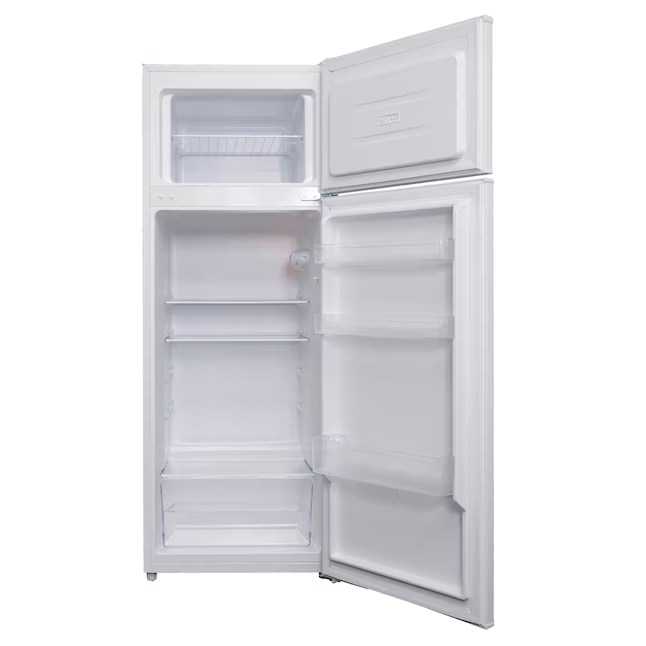 Danby 7.4-cu ft Counter-Depth Top-Freezer Refrigerator (White) ENERGY STAR, DPF074B2WDB-6 *JR2503