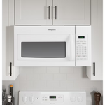 Hotpoint 30-in 1.6-cu ft Over-the-Range Microwave (White), RVM5160DHWW *JR2508, Retail: $319.00, FINAL PRICE: $179.99 + TAX