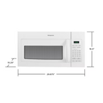 Hotpoint 30-in 1.6-cu ft Over-the-Range Microwave (White), RVM5160DHWW *JR2508, Retail: $319.00, FINAL PRICE: $179.99 + TAX