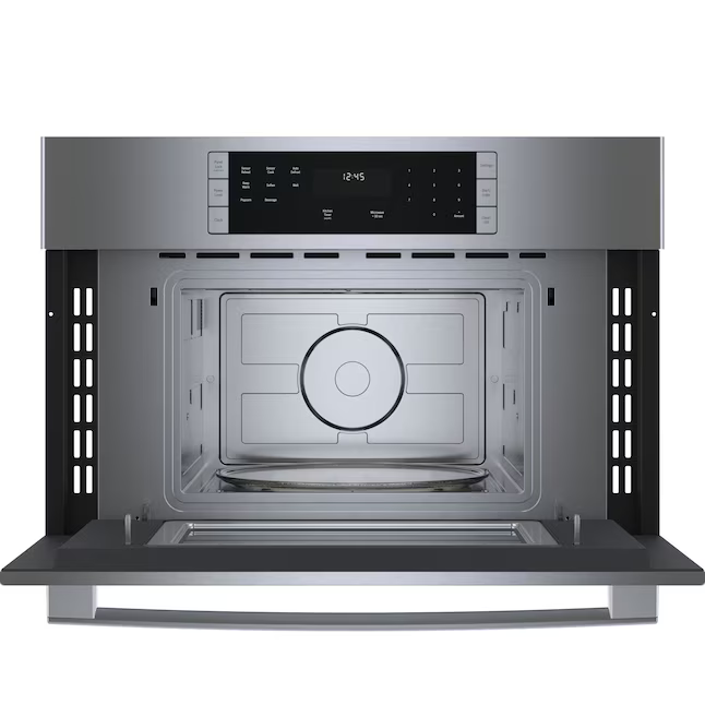 BOSCH 500 Series 1.6-cu ft 950-Watt 29.75-in Built-In Microwave with Sensor Cooking Controls (Stainless Steel)