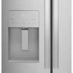 GE Standard-Depth 23.7-cu ft 3-Door French Door Refrigerator with Ice Maker with Water and Ice Dispenser (Fingerprint-resistant Stainless Steel), GFE24JYKFS *JR2509, Retail: $2,999.00, FINAL PRICE: $1,599.99 + TAX