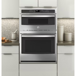 GE 30-in Self-cleaning Microwave Wall Oven Combo (Stainless Steel), JT3800SHSS/A *JR2508, Retail: $3,999.00, FINAL PRICE: $1,799.99 + TAX