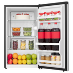 Hisense 3.3-cu ft Mini Fridge (Silver) ENERGY STAR, LMS033M6RVE / 5131223