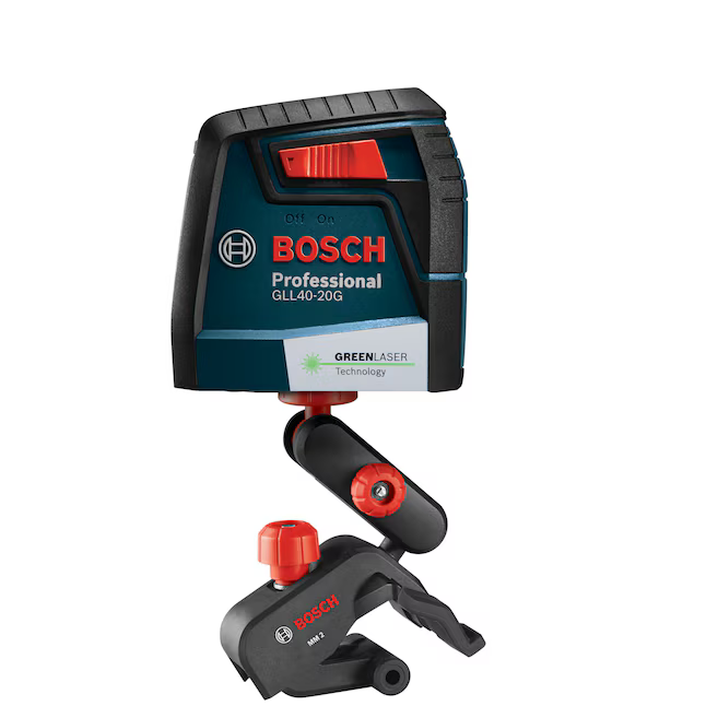 Bosch 40-ft Green Self-Leveling Cross-line Laser Level VisiMax, GLL40-20G *JR2412, Retail: $129.00, FINAL PRICE: $79.99 + TAX