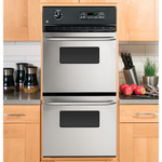 GE 24-in Double Electric Wall Oven with Self-cleaning (Stainless Steel), JRP28SKSS *HD2507, Retail: $2,649.00, FINAL PRICE: $1,399.99 + TAX