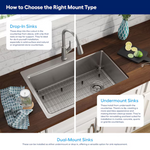 Alpine Reserve Sanborn Sink Set Drop-in or undermount 33-in x 22-in Granite Single bowl Workstation Kitchen Sink, TRIN100XLDM07 #4351169 *HD2507, Retail: $449.00, FINAL PRICE: $249.99 + TAX