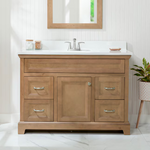 Summit Lane Merrill 48-in Desert Beige Bathroom Vanity Base Cabinet with CustomTop, W027848P1-SD #5502052 *JR2510, Retail: $799.00, FINAL PRICE: $699.99 + TAX