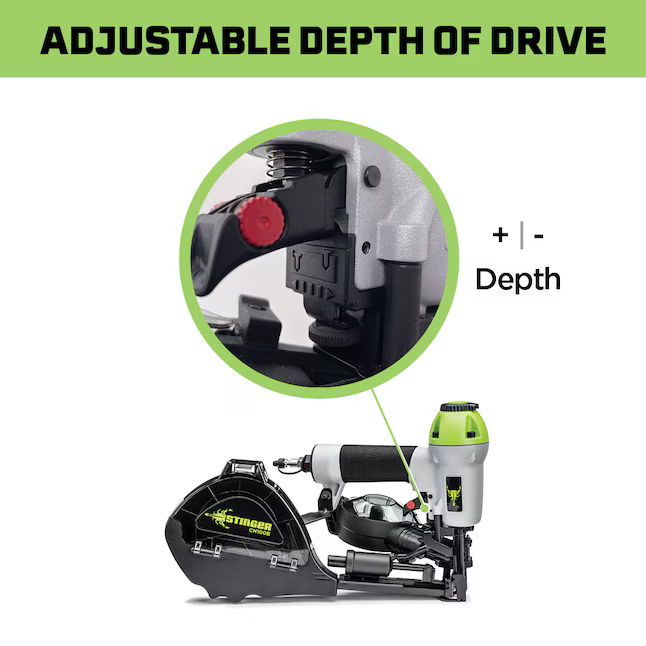 Stinger Pneumatic Roofing Nailer CN100B 0136252 *JR2407, MSRP: $ 379.99, Final Price: $ 249.99 +Tax
